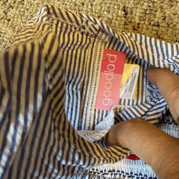 Baby Girl Clothing Lot of 4 Spring Summer Dress Shorts Size 6/9/12M Mixed Brand - Picture 6 of 7